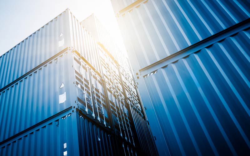 Stacked shipping containers — product backlogs